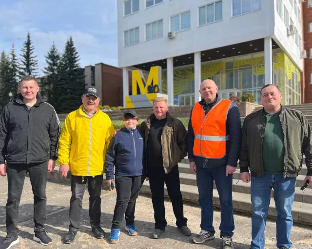 Сотрудники ОАО "Моготекс" приняли участие в общегородском субботнике 5 апреля